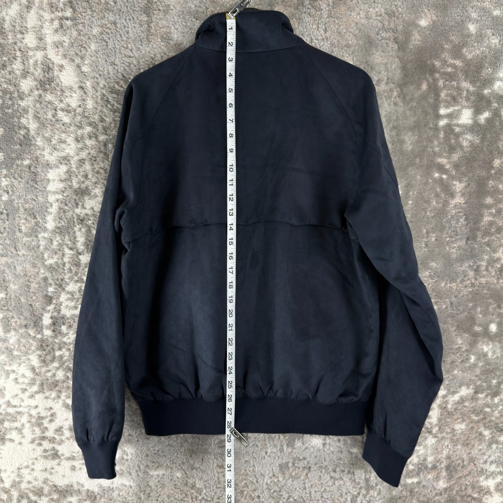 Weatherproof Size S Outdoor Mock Neck Jacket Navy Long Sleeve Button Zip - Picture 3 of 6